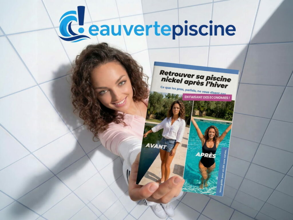 Fini l'eau verte de votre piscine après l'hiver !