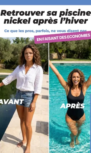 solution contre l'eau verte de la piscine